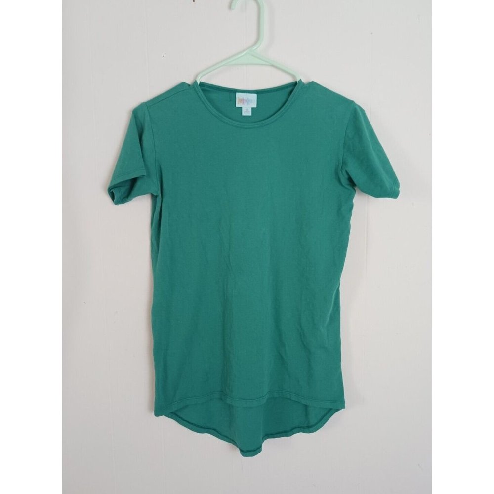 Lularoe Green Tee Girls Size 12